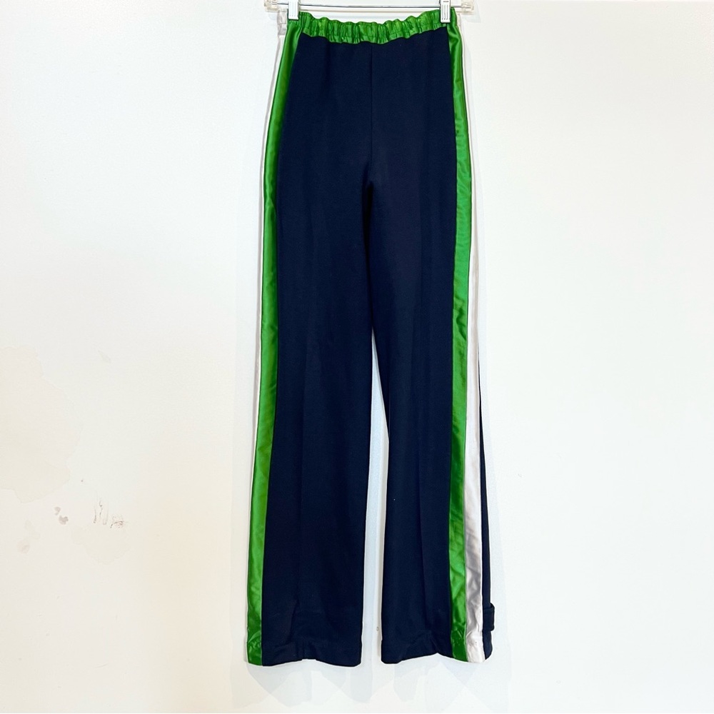 Vtg Jantzen Label 4 Stripe Athletic Track Sweat Pants Juniors